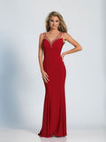 Prom lace satin mermaid trumpet long dress