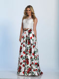 Prom lace satin mermaid trumpet long dress