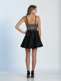 Dave & Johnny  lace short prom homecoming cocktail dress