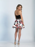 Dave & Johnny  lace short prom homecoming cocktail dress