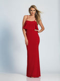Prom lace satin mermaid trumpet long dress