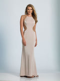 Prom lace satin mermaid trumpet long dress