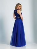 Prom lace satin mermaid trumpet long dress