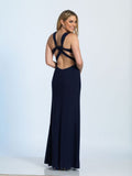 Prom lace satin mermaid trumpet long dress