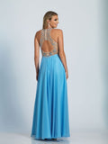 Prom lace satin mermaid trumpet long dress