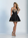 Dave & Johnny  lace short prom homecoming cocktail dress