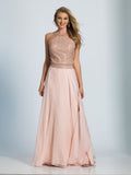 Prom lace satin mermaid trumpet long dress
