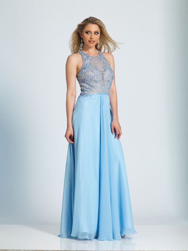 Prom lace long dress