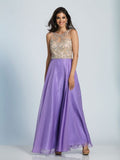 Prom lace satin mermaid trumpet long dress