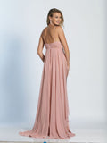 Prom lace satin mermaid trumpet long dress
