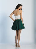 Dave & Johnny  lace short prom homecoming cocktail dress