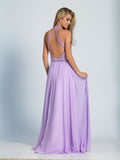Prom lace satin mermaid trumpet long dress
