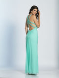 Prom lace satin mermaid trumpet long dress
