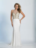 Prom lace satin mermaid trumpet long dress