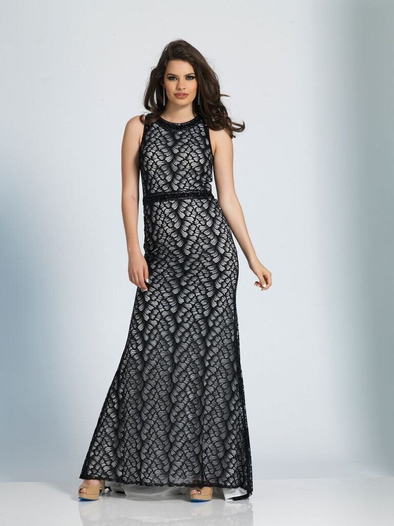 Prom lace long dress