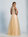 Prom lace satin mermaid trumpet long dress