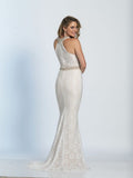 Prom lace satin mermaid trumpet long dress