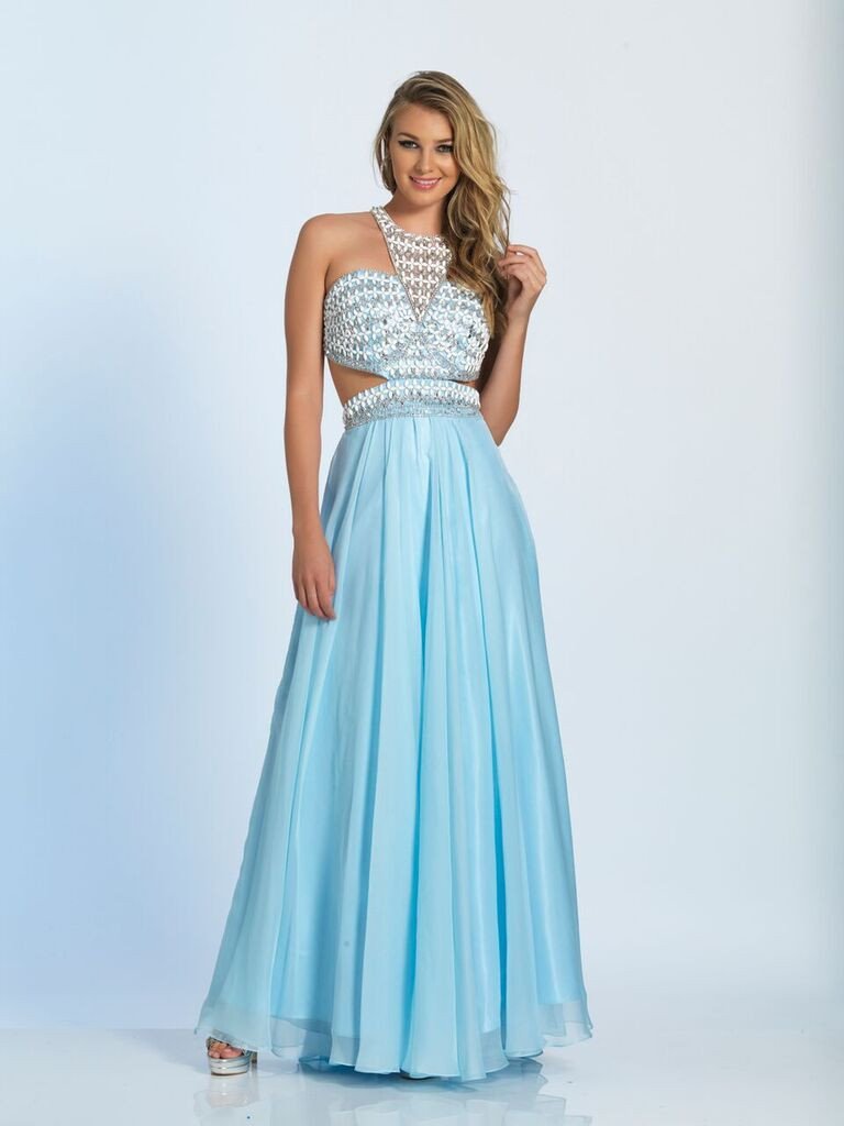 Prom lace long dress
