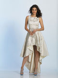 Prom satin mermaid long dress