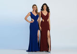 Prom lace satin mermaid trumpet long dress