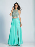 Prom lace satin mermaid trumpet long dress