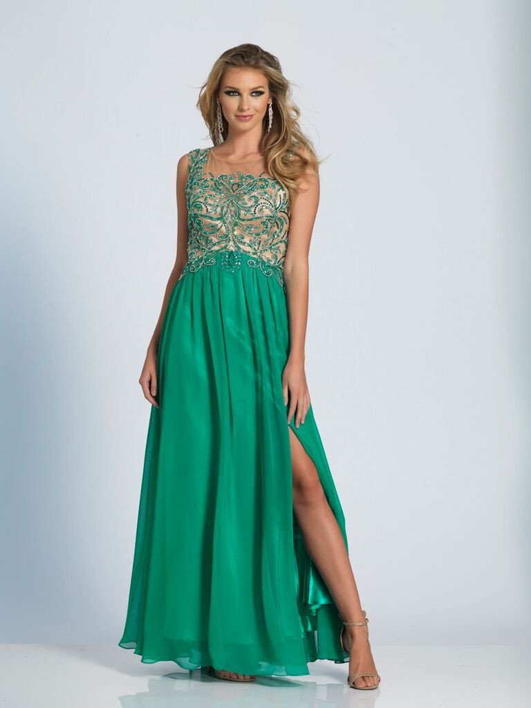 Prom lace satin mermaid trumpet long dress