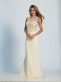 Prom lace satin mermaid trumpet long dress