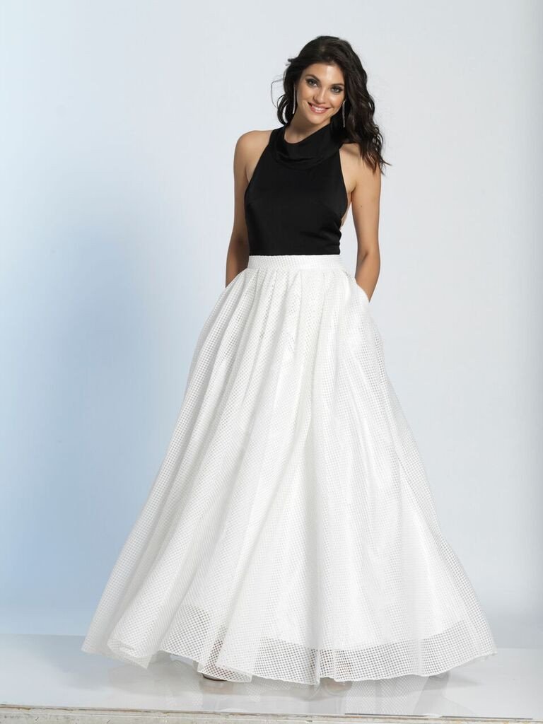 Prom lace long dress