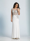 Prom lace satin mermaid trumpet long dress