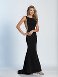 Prom lace satin mermaid trumpet long dress