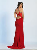 Prom lace mermaid trumpet long dress
