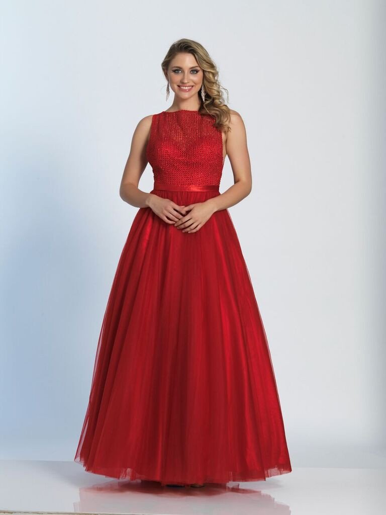 Prom lace satin mermaid trumpet long dress