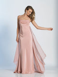 Prom lace satin mermaid trumpet long dress