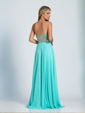 Prom lace satin mermaid trumpet long dress