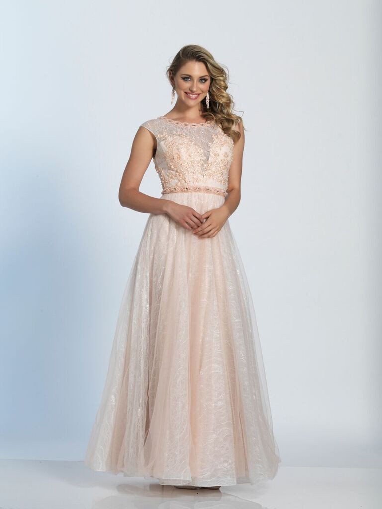Prom lace satin mermaid trumpet long dress