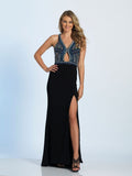 Prom lace satin mermaid trumpet long dress
