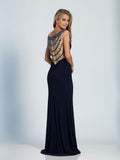 Prom lace satin mermaid trumpet long dress