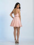 Dave & Johnny  lace short prom homecoming cocktail dress