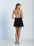Dave & Johnny  lace short prom homecoming cocktail dress