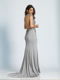Prom lace mermaid long dress