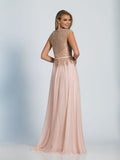 Prom lace satin mermaid trumpet long dress