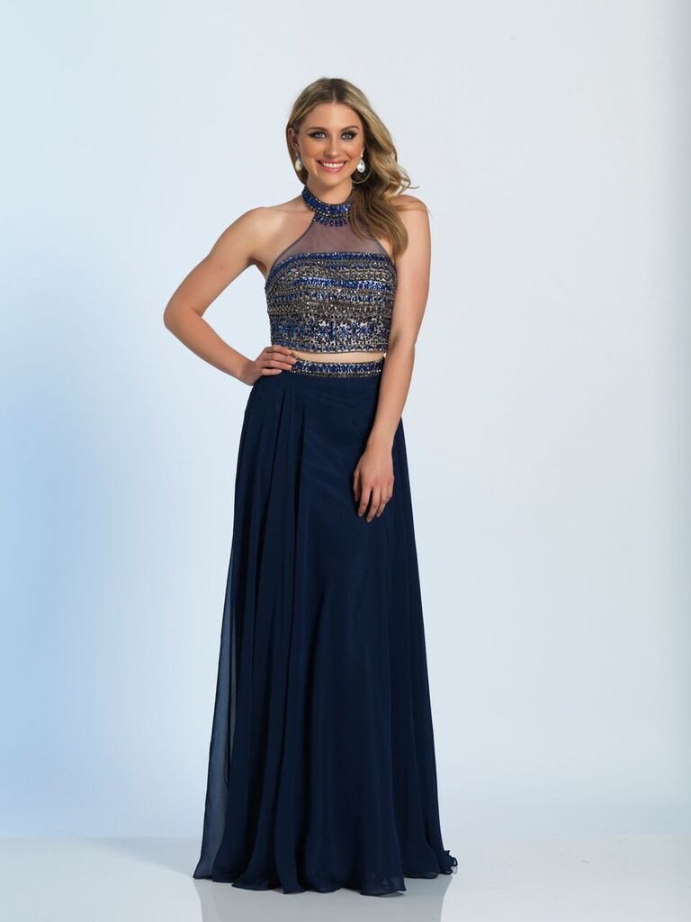 Prom lace long dress