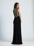 Prom lace satin mermaid trumpet long dress