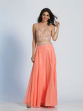 Prom lace satin mermaid trumpet long dress