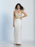 Prom lace satin mermaid trumpet long dress