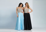 Prom lace satin mermaid trumpet long dress