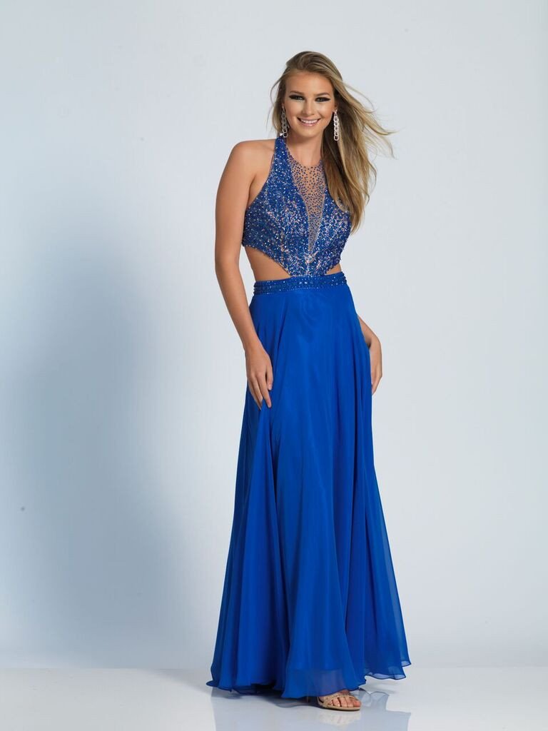 Prom lace long dress