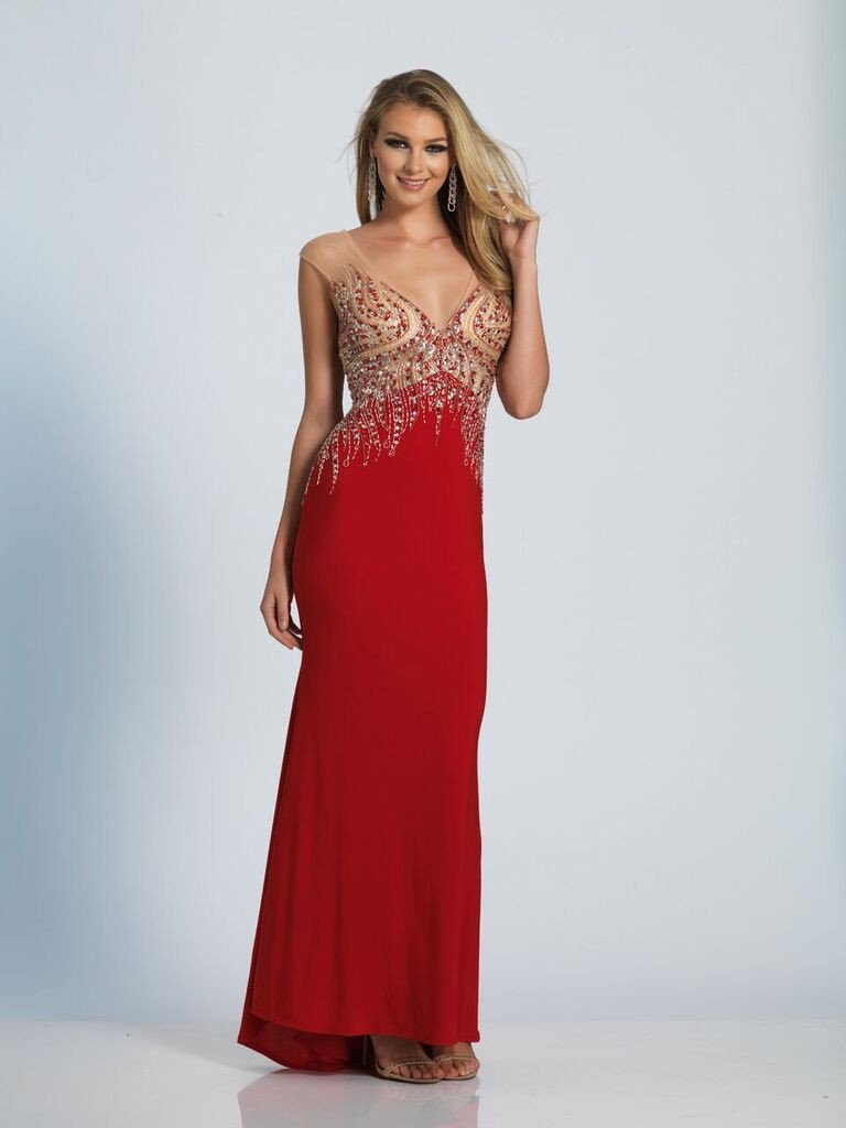 Prom lace satin mermaid trumpet long dress