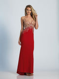 Prom lace satin mermaid trumpet long dress