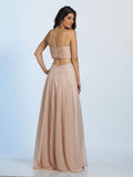 Prom lace satin mermaid trumpet long dress